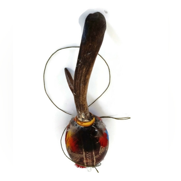 Peruvian Rattle of the Shaman Amazon Jungle - Picture 5 of 7